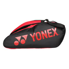 Yonex Pro 9 રેકેટ બેગ (BAG9629EX) - કાળો/લાલ