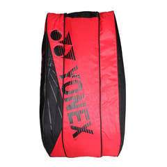 Yonex Pro 9 ராக்கெட் பேக் (BAG9629EX) - கருப்பு/சிவப்பு