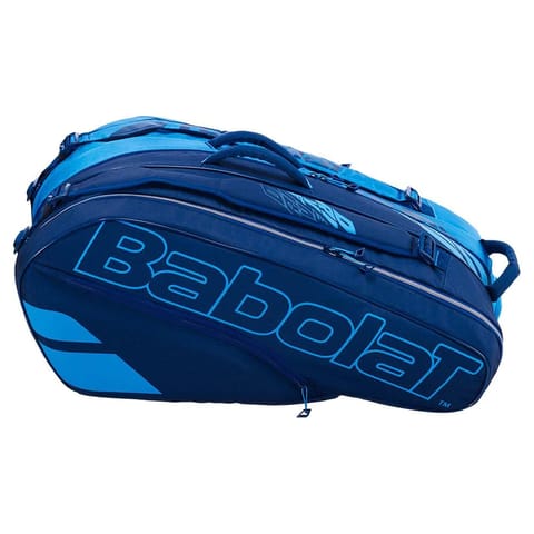 Babolat RH X 12 ಪ್ಯೂರ್ ಡ್ರೈವ್ ಟೆನ್ನಿಸ್ ಕಿಟ್‌ಬ್ಯಾಗ್, ನೀಲಿ