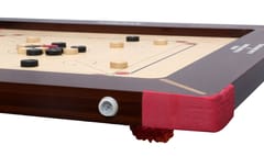 AAR-Kay Carrom Board Vintage Bulldog Plywood Approved by Carrom Federation of India & International Carrom Federation