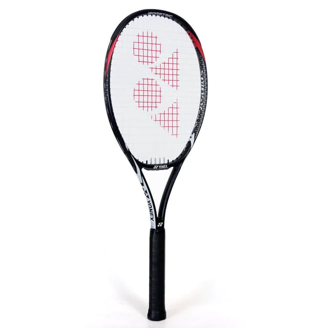 Yonex স্ম্যাশ হিট স্ট্রং টেনিস র্যাকেট, কালো | সাদা