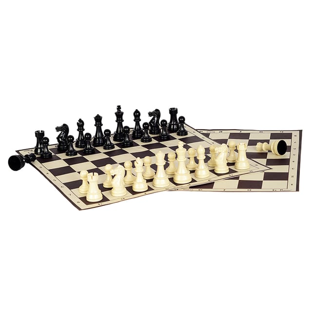 Precise JUPITER TOURNAMENT ROLLABLE VINYL CHESS MAT