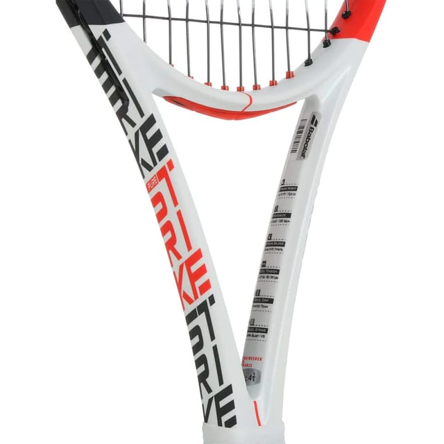 Babolat Pure Strike 100 G3 ホワイト/レッド Babolat Pure Strike 100 | WHITE RED BLACK – Paragon Sports