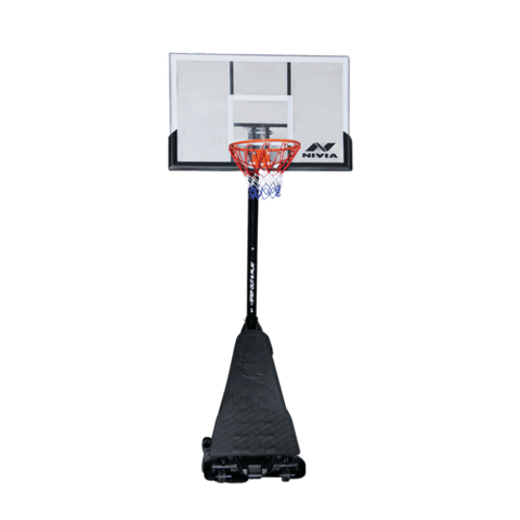 NIVIA Pro Dunk Portable Basketball Set with Acrylic Board