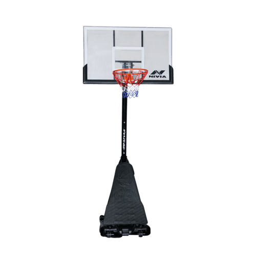 ऐक्रेलिक बोर्ड के साथ NIVIA प्रो डंक पोर्टेबल बास्केटबॉल सेट