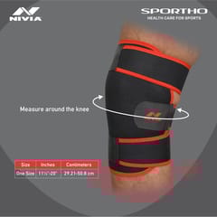 NIVIA Orthopedic Knee Support Adjustable Straps (RB-12)