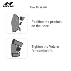 NIVIA Orthopedic Knee Support Adjustable Straps (RB-12)
