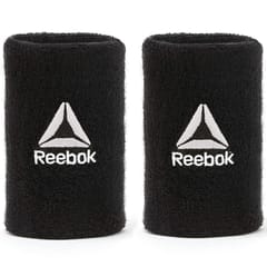 Reebok Sports Wristband, Long - Black