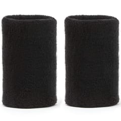 Reebok Sports Wristband, Long - Black
