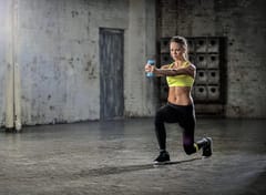Reebok Single Dumbbell - 1 KG (Grey)