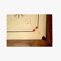 Synco Carrom Board Premia Limited Edition دستخط شدہ 20mm فل سائز کیرم بورڈ