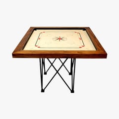 Synco Carrom Board Premia Limited Edition स्वाक्षरी केलेले 20mm पूर्ण आकाराचे कॅरम बोर्ड