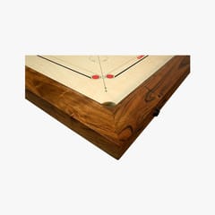 Synco Carrom Board Premia Limited Edition स्वाक्षरी केलेले 20mm पूर्ण आकाराचे कॅरम बोर्ड