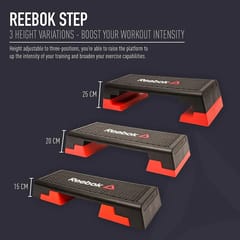 Reebok RSP-16150 ورزش کا مرحلہ (سیاہ/سرخ)