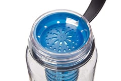 Reebok Tritan Infuser Water Bottle, 650 ML - Blue