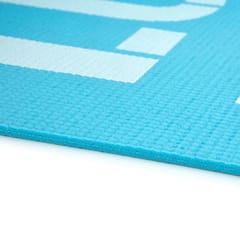 Reebok PVC Love Fitness Mat, 4MM (Blue)