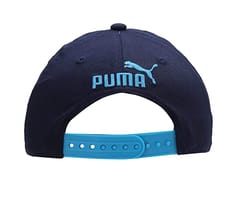 Puma Unisex's Cap (2431203_Peacoat-Electric Blue Lemonade-White-Red