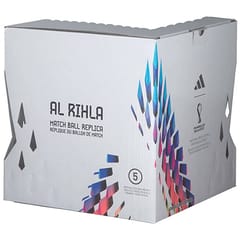 Adidas AL RIHLA League Football - FIFA 2022 - Size 4  (White)