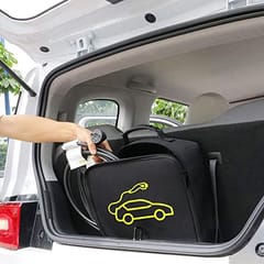 केडी ईव्ही चार्जर केबल बॅग्स स्टोरेज आणि केबल्स कॉर्ड्स मल्टी पर्पज कार आणि बाइक पोर्टेबल इलेक्ट्रिक व्हेईकल चार्जर्स केबल स्टोरेज बॅगसाठी आयोजक
