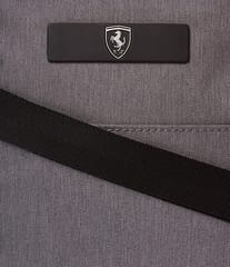 PUMA Polyester 17 cms Charcoal Gray Messenger Bag (7667502)