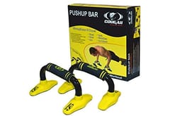 Cougar Push up stand, Pushup bar stand, Steel Constructed Anti Skid Nickle Push-up Bar for Men/Women