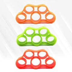 Cougar Finger Resistance Bands Finger Grip Exerciser Strengtheners Trainer Hand Resistance Bands for Forearm Exercise/Guitar Finger Pack of 3 Pieces
