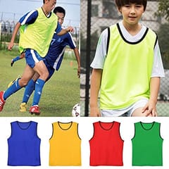 COUGAR Training Bibs, Men's Vests for Football Soccer Basketball Volleyball for Outdoor Track and Field (Set of 6)