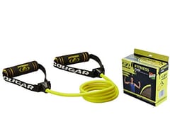 COUGAR Natural Rubber Toning Tube for Exercise, Resistance Band Set with Handles, Single Toning Resistance Tube Heavy Quality, All Purpose Fitness Tube for Home and Gym Elite (Medium)