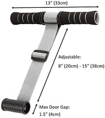 Cougar Abs Workout Equipment for Home Gym or Home Workout - Padded, Portable and Adjustable Sit Up Bar for Floor - Workout Bar and Sit Up Foot Holder