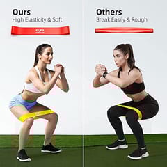 Cougar Super Loop Exercise Bands for Squats, Hips, Legs, Butt, Glutes and Heavy Workouts Physical Therapy, Stretching, Home Fitness, Heavy