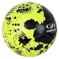 COUGAR Neo Polypropylene PP Football (Neon, Size 5) , Multicolour