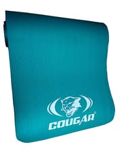 Cougar 12mm অতিরিক্ত পুরু NBR যোগ এবং ব্যায়াম মাদুর বহন চাবুক সঙ্গে