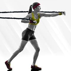 Cougar AT-120A New Pro Toning Tube, Toning Tube for Exercise, Resistance Band Set with Handles, Single Toning Resistance Tube Heavy Quality, All Purpose Fitness Tube for Home and Gym (Level-1)