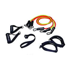 Cougar Resistance Exercise Bands with Door Anchor, Handles, Legs Ankle Straps for Resistance Training, Physical Therapy, Home Workouts for Men/Women
