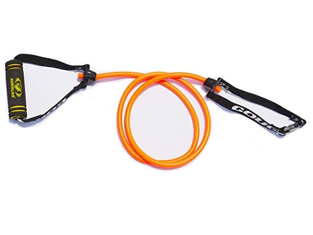 Cougar Toning Tube , Toning Tube for Exercise , Resistance Band Set with Handles , Single Toning Resistance Tube Heavy Quality , All Purpose Fitness Tube for Home and Gym (Heavy)