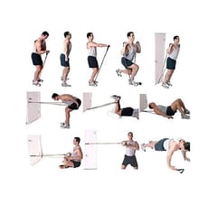 Cougar Toning Tube , Toning Tube for Exercise , Resistance Band Set with Handles , Single Toning Resistance Tube Heavy Quality , All Purpose Fitness Tube for Home and Gym (Heavy)