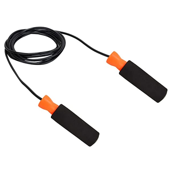 Cougar Jump Rope - Jump Rope for Gym and Home | Skipping Rope for Men, Women, Kids, Children, Weight Loss, Adults | Best Exercise Workout Fitness Accessory Orion in Orange Colour