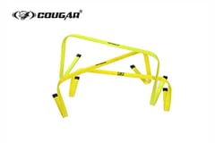 Cougar Agility Flat Hurdle, Step Speed Soccer Training Hurdles, Sizes: 9", (Set of 3)