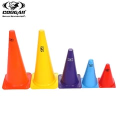 COUGAR Cone Marker, Cone Marker Set, Agility Training Fitness Set with 8 Meter Ladder, 20 Pc 6 Inch Cone Marker, Agility Training Equipment