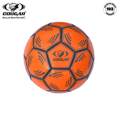 Cougar Football, Trick Soft PVC for Training Purpose, Size: 5 (Orange)