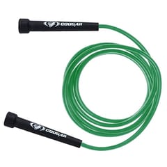 Cougar Jump Rope - Jump Rope for Gym and Home | Skipping Rope for Men, Women, Kids, Children, Weight Loss, Adults | Best Exercise Workout Fitness Accessory Speedy in Green Colour