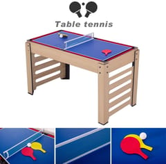 WMX Multi Game Table 8 in 1 Foosball, Air Hockey, Table Tennis, Hockey, Billiards, Bowling Schuffle Board 48 x 24 x 33 Inh