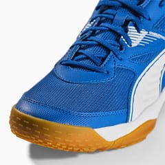 Puma Solarflash II Unisex Badminton Shoe | Designed for Best Indoor sports | Royal White