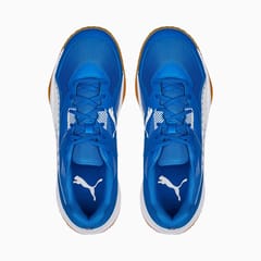 Puma Solarflash II Unisex Badminton Shoe | Designed for Best Indoor sports | Royal White