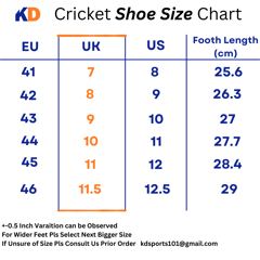 KD Cricket Shoes Bowling Spike with Rubber Cleats Field Shoe with Responsive Insole Cushioning System (Navy Teal)