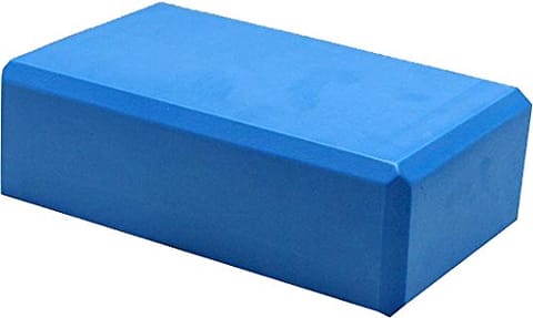 KD Yoga High Density EVA Yoga Blocks  Yoga Brick- Supportive Latex-Free EVA Foam Soft Non-Slip Surface And Flexibility-Lightweight Odor Resistant for Yoga, Pilates, Meditation (Multi Colour)