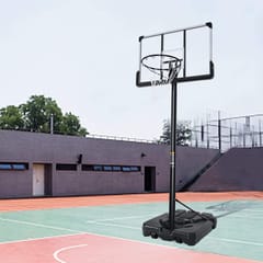 KD Vector X Basketball Pole Stand and Board with Adjustable Pole Indoor and Outdoor Courtyard Backyard Game with Acrylic Board