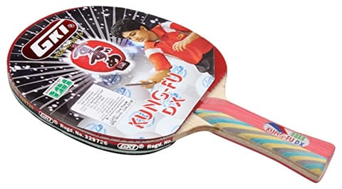 GKI Wood Kung Fu DX Table Tennis Racquet Multicolor