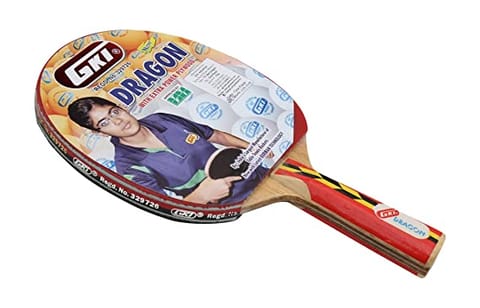 GKI Dragon Wooden Table Tennis Racquet