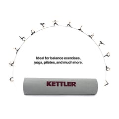 Kettler Premium Eco Friendly Anti Skid Pvc Yoga Mat 4 mm Assorted Colour With Carry Bag